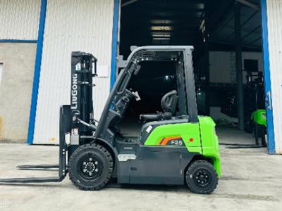 Xe nâng điện LiuGong 2.5 tấn Trung Quốc – Giá tốt, pin Lithium, sạc nhanh 2h